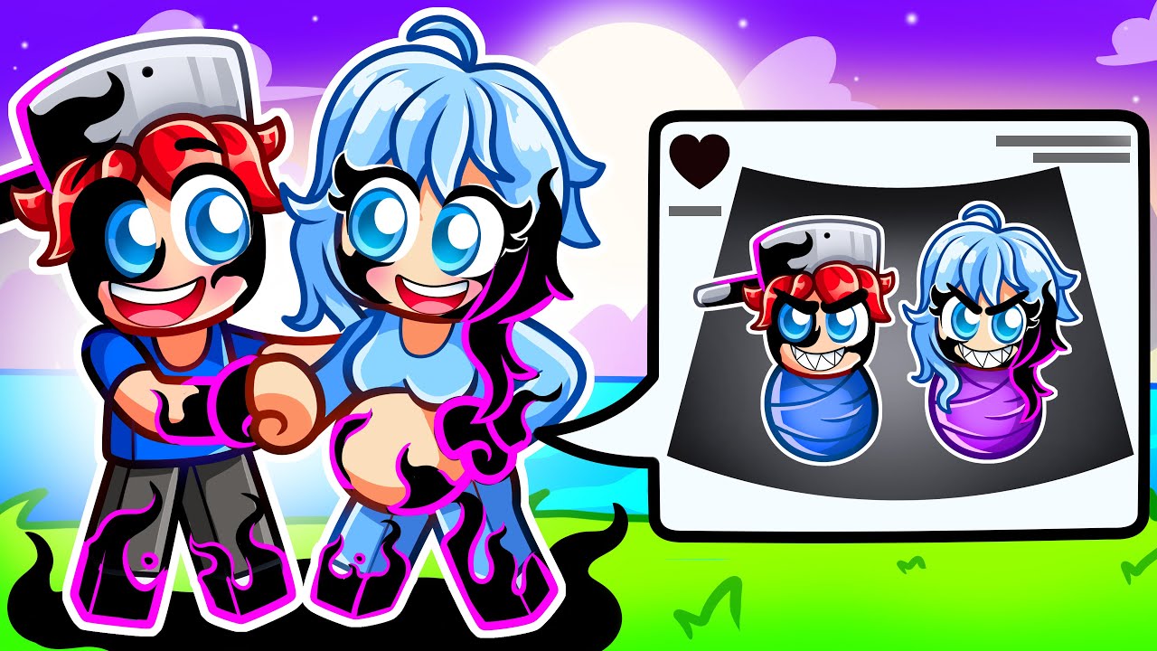 Abby is PREGNANT With DARK BABIES in Roblox!