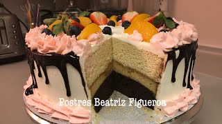 Pastel 3 En 1 Decoracion Facil Y Bonita