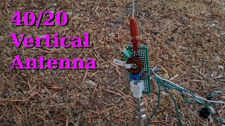 40/20 Vertical Antenna (portable)
