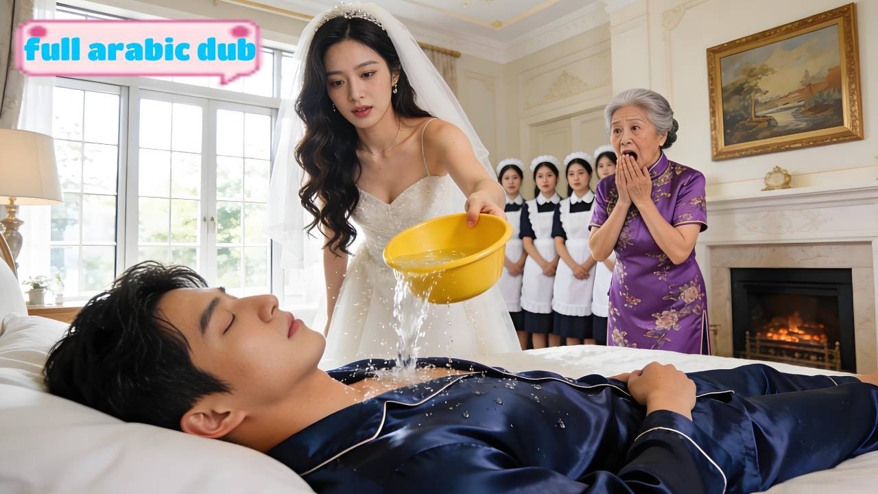 ملياردير يتظاهر بالغيبوبة بزفافه فتفضحه رشة ماء