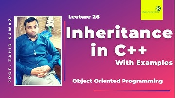 How to Implement Inheritance in C++ Urdu / Hindi | Lecture 26