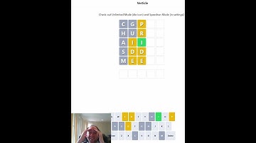 Verticle #Wordle: puzzle for 16 July 25  #variant #wordgames #puzzle #speedsolving #puzzlegame