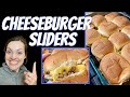 CHEESEBURGER SLIDERS | EASY DINNER RECIPE