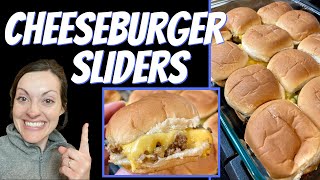 CHEESEBURGER SLIDERS | EASY DINNER RECIPE