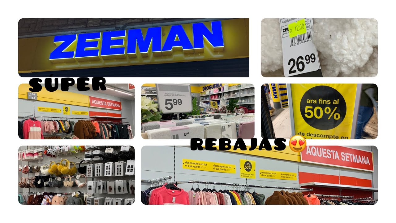 ZEEMAN | REBAJAS 2021| SÚPER DESCUENTAZOS😱🥳🛍 - YouTube