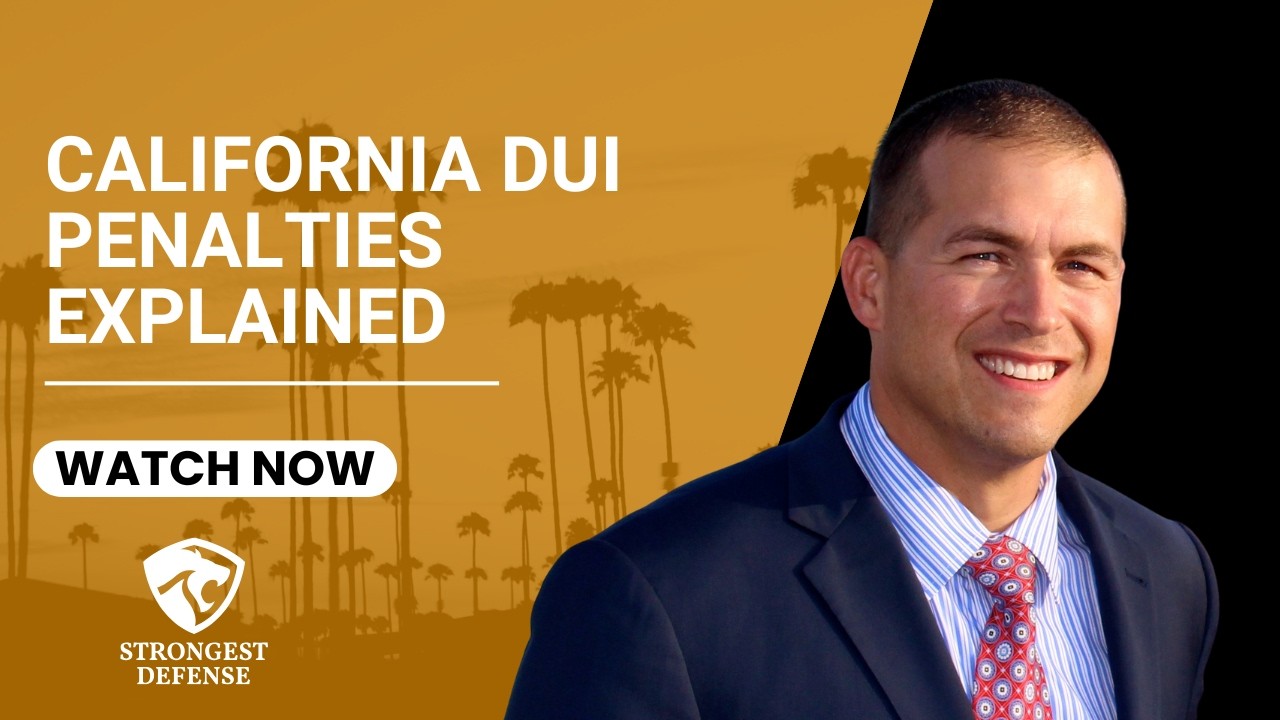 California DUI Penalties Explained: From First Offense to Felony - YouTube