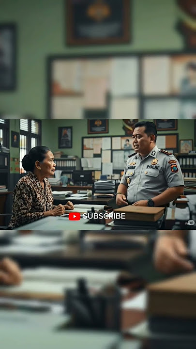 NENEK VS POLISI | LAPOR KEHILANGAN, DISURUH BAYAR 🤣 #shorts #short #ai