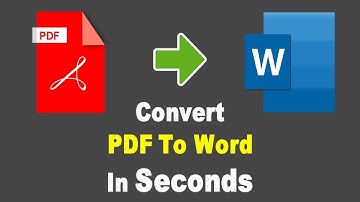 Convert PDF to Word | No OCR = free, OCR = Premium | Website Method