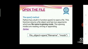 GE3151-PROBLEM SOLVING AND PYTHON PROGRAMMING files opening and closing