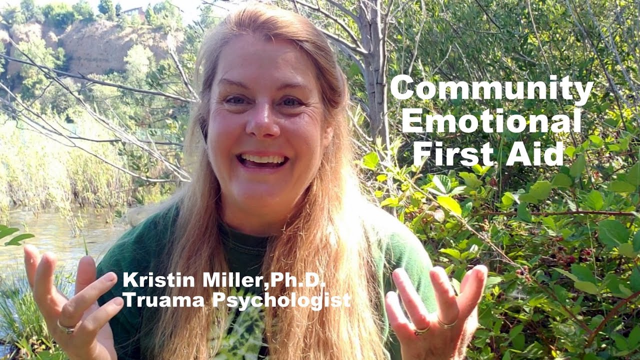 Emotional First Aid Used in Community Outreach - YouTube