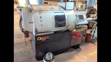 Citizen C16 CNC Swiss Screw Machine with Cincom System Controls