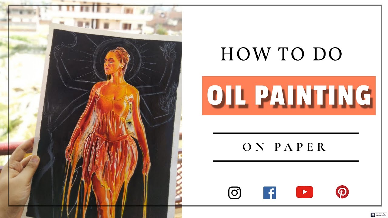 How To Do Oil Painting On Paper Tutorial For Beginners Varnishing