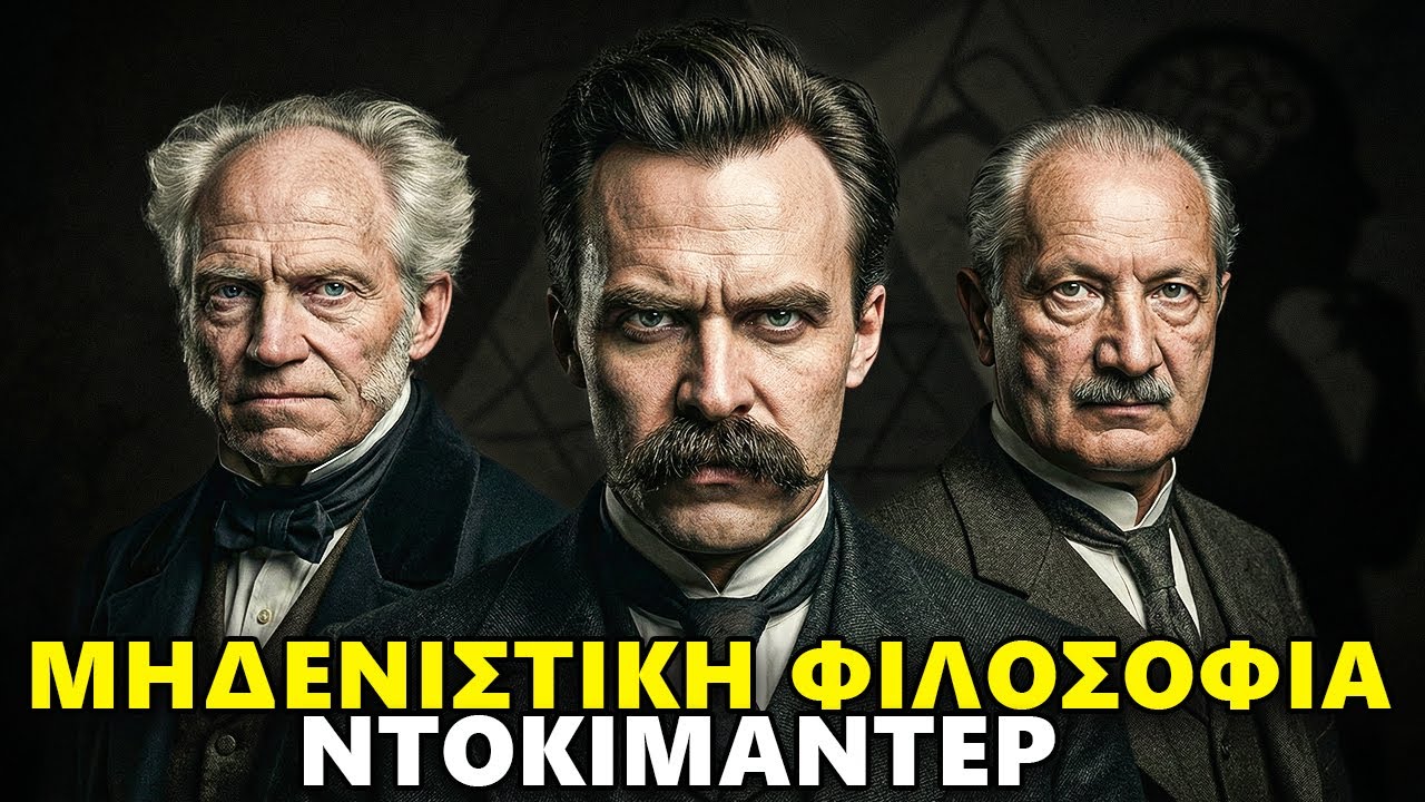 ΝΙΧΙΛΙΣΤΙΚΗ ΦΙΛΟΣΟΦΙΑ: Το Πιο Σκοτεινό Νοητικό Μονοπάτι | Nietzsche, Schopenhauer, και Heidegger