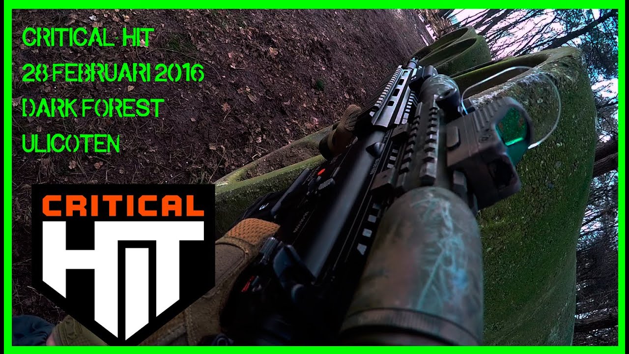 Airsoft with Critical HIT at Dark Forest infraredBE YouTube