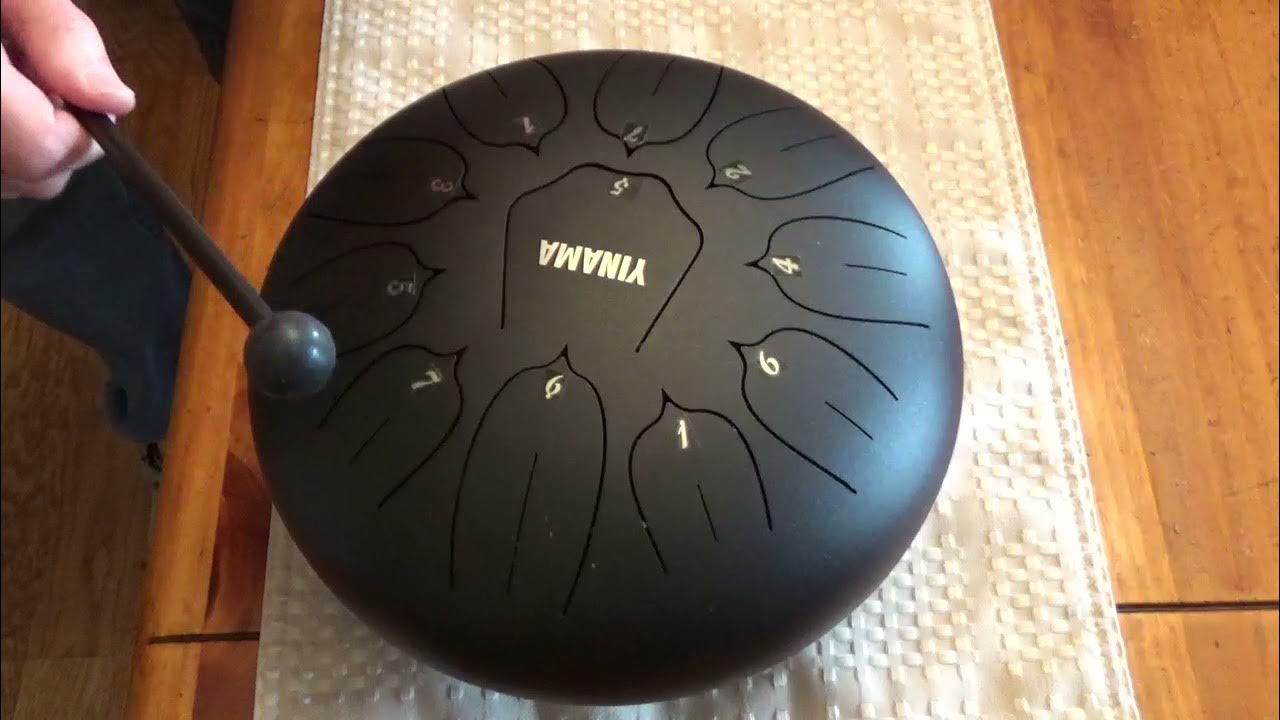 Tongue Drum Lesson of pretty melody. YouTube