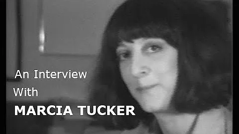 Marcia Tucker: An Interview (Trailer)
