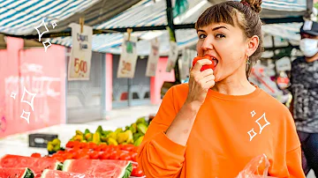 Фрукты Бразилии, где и что купить. Уличный рынок.