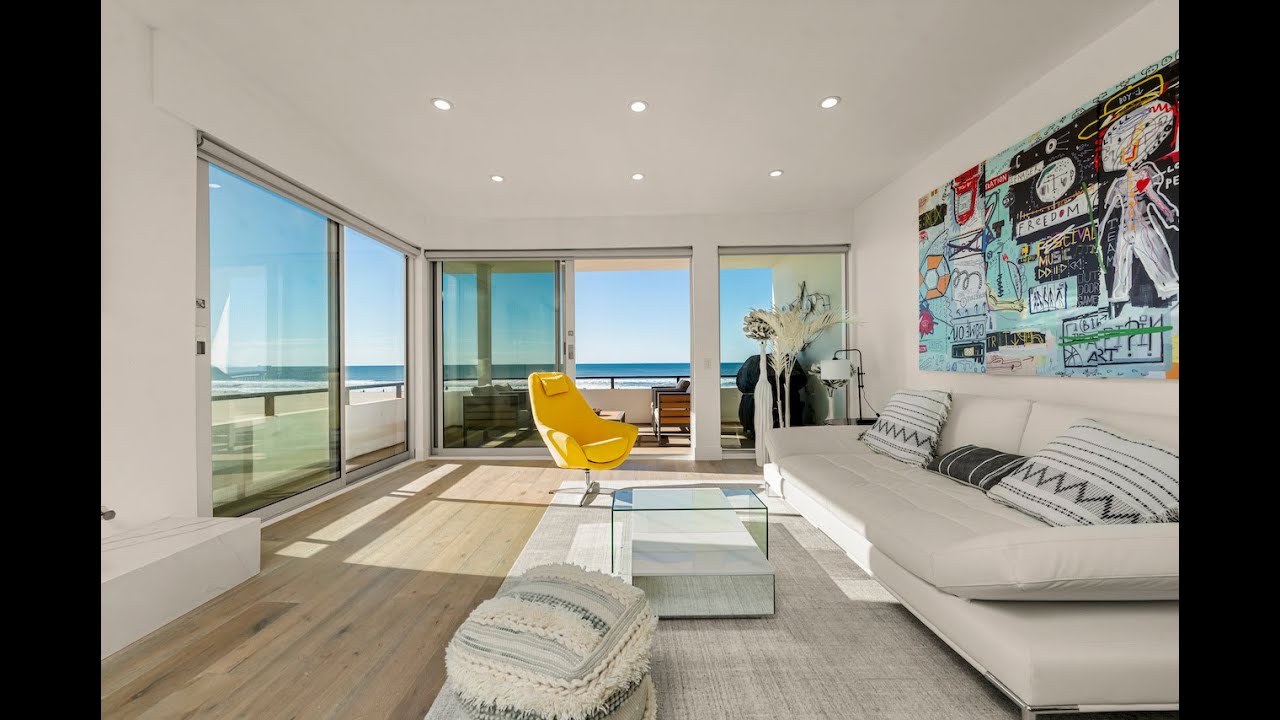 Inside a MODERN $2,735,000 Beachfront Condo in Marina del Rey in Los ...