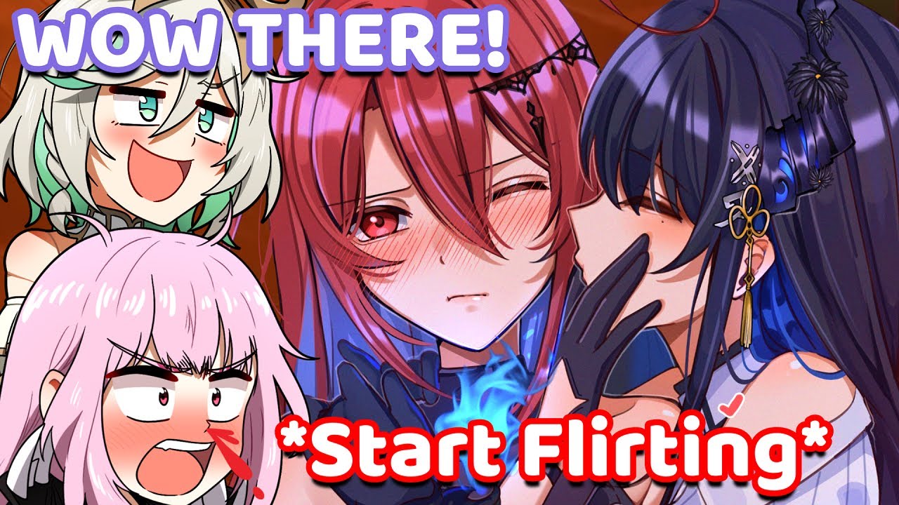 Liz and Nerissa Casually Flirting in front of Everyone Again (Hololive)