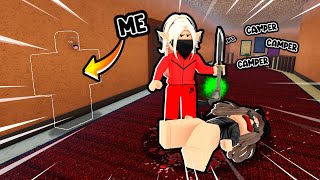 I DESTROYED An ANNOYING CAMPER While Being INVISIBLE And They RAGE QUIT… (Murder Mystery 2)