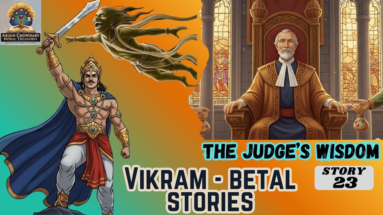 📖 Vikram Betal Stories||Story 23|| The Judge’s Wisdom|| Intelligence uncovers Justice||