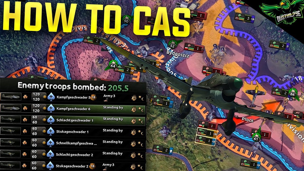 Hoi4 How To Use Cas Hearts Of Iron 4 Man The Guns Tutorial Guide Youtube