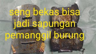 Tutorial cara membuat sapungan pemanggil burung Kacer &murai batu