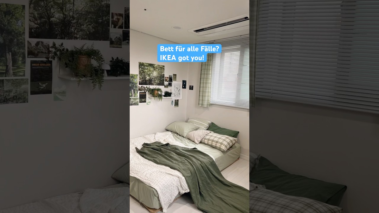 1 Bett, 3 M&ouml;glichkeiten: UTAKER regelt! 🤩 Flexibel wie nie, und du bist immer ready! #meinIKEA