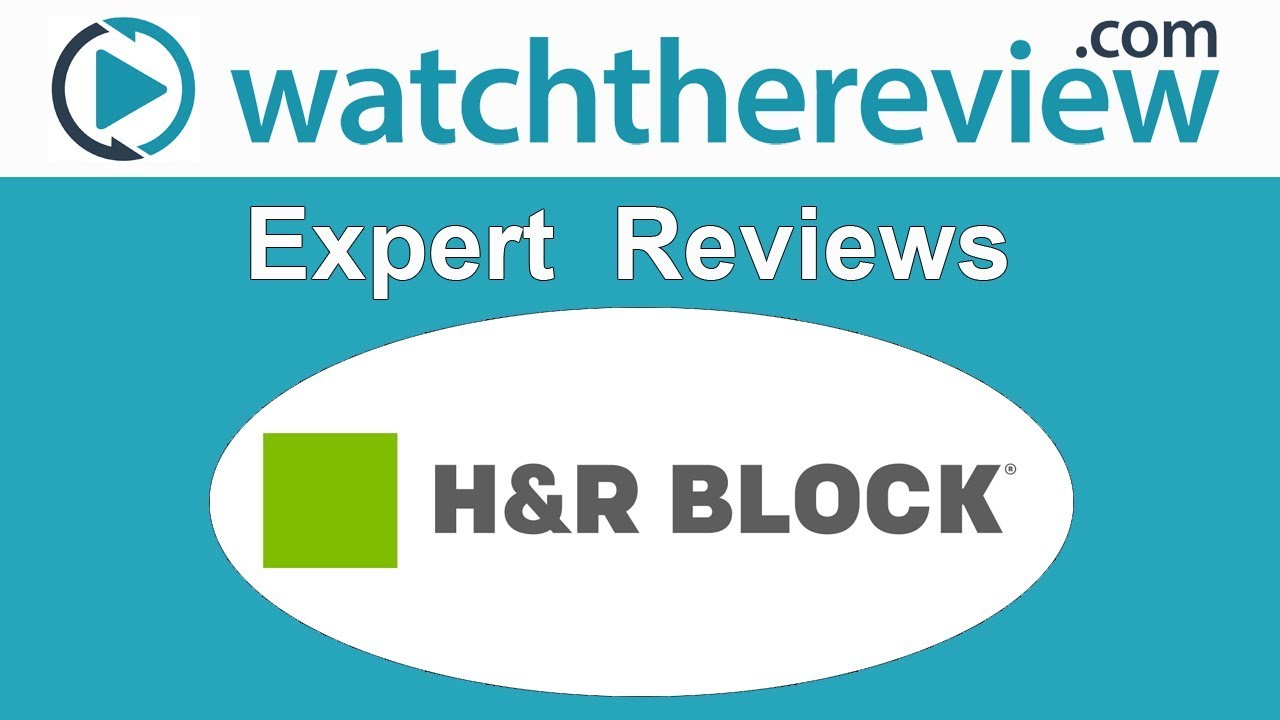 H&R Block Tax Software Review Tax Preparation Software YouTube