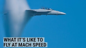 A fighter pilot explains what it means to fly at Mach speed