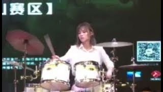 陈曼青《stay crunchy》Drum 安徽 黄山2019中国好鼓手评委表演