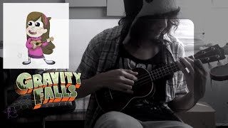 Video thumbnail of ""Gravity Falls Theme" (Ukulele Cover) [ONLY GREY MUSIC ♪♫]"