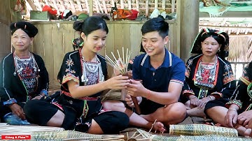 Khám phá làng nghề đan rọ bắt tôm của người Dao ở Xuân Lai - Thăm bố mẹ vợ #4