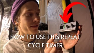 How To Operate BNLINK Repeat Cycle Timer