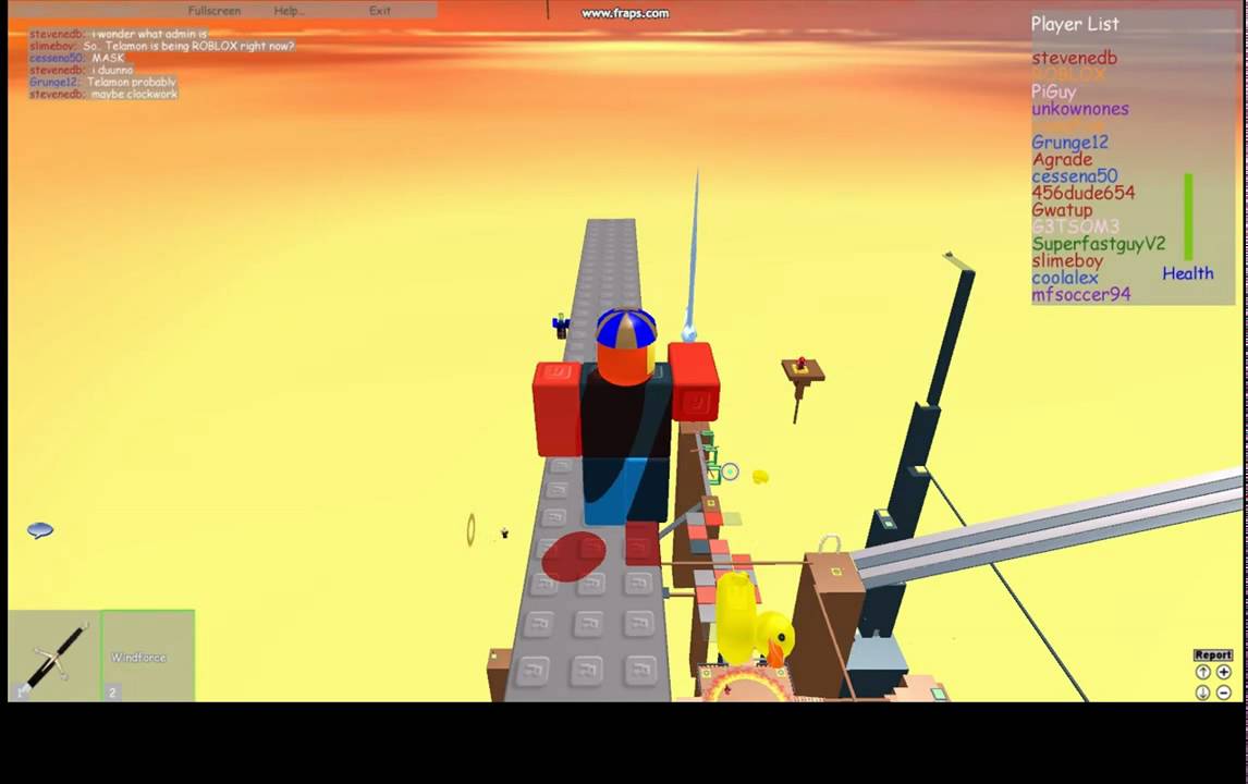 I Met The User "ROBLOX" And The Epic Duck