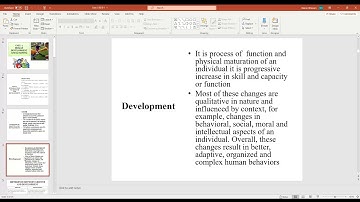 AIOU   8610   Unit   01 Human Development