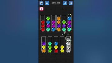 Ball Sort Puzzle by Guru Game: Levels 6661, 6662, 6663, 6664, 6665