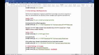 02 - CentOS - İlk Ayarlamalar 02 - CentOS - İlk Ayarlamalar
