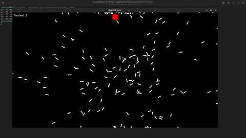 Smart Rockets Simulation: Genetic Algorithm in C++ and SFML