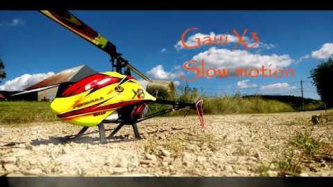 Gaui X3 - Slow Motion - Tarygole~Paul