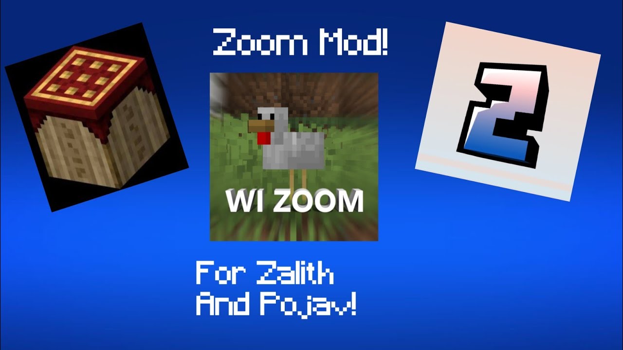How to add a zoom button in Zalith Launcher And In Pojavlauncher - YouTube