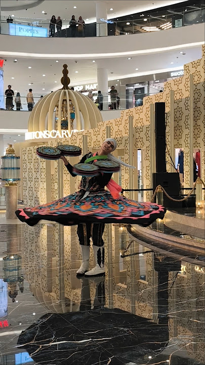 Tarian Sufi Tanoura dari mesir anak anak suka melihat nya #tarianmesir #sufidance #senayancity