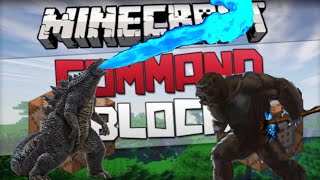 How to become Godzilla with commands in Minecraft bedrock command block tutorial