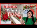 CENTROS de MESA NAVIDEÑOS para DECORAR / Decoración Navideña 2023 / Christmas Home Decor