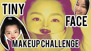 TINY FACE MAKEUP CHALLENGE + Q&A!