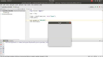 Python GUI Tutorial - 40 - LabelFrame in TKinter