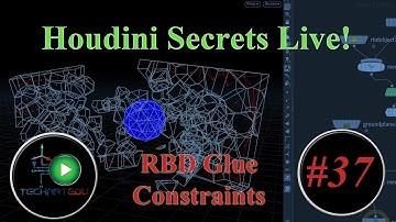 Houdini Secrets Live!, #37 Houdini RBD Glue Constraints