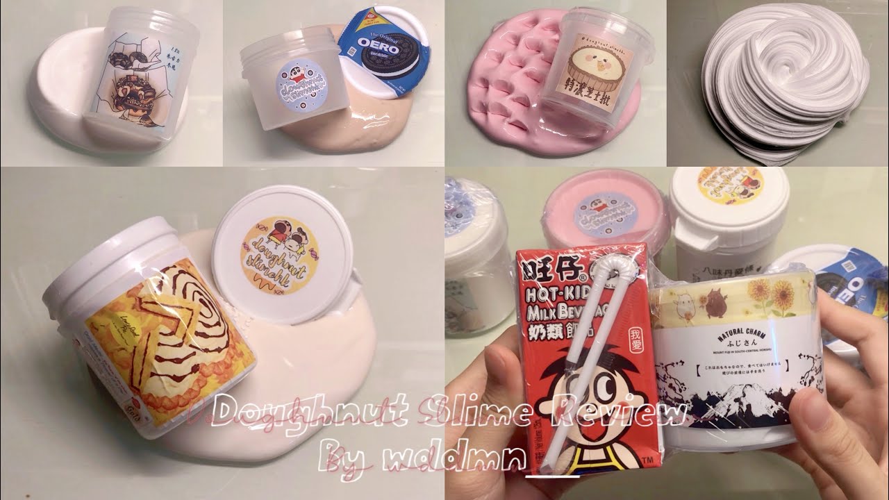 [還有人記得我嗎😵]真的在拉麵團呢😂軟滑牛奶太讚了😻質感起泡都做得好的冬甩小眾史萊姆特輯🥰|@wddmn__