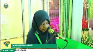 MTQN 2018 | TILAWAH TARTIL PUTRI | JUARA 1 SASKIA NURCAHYANTI