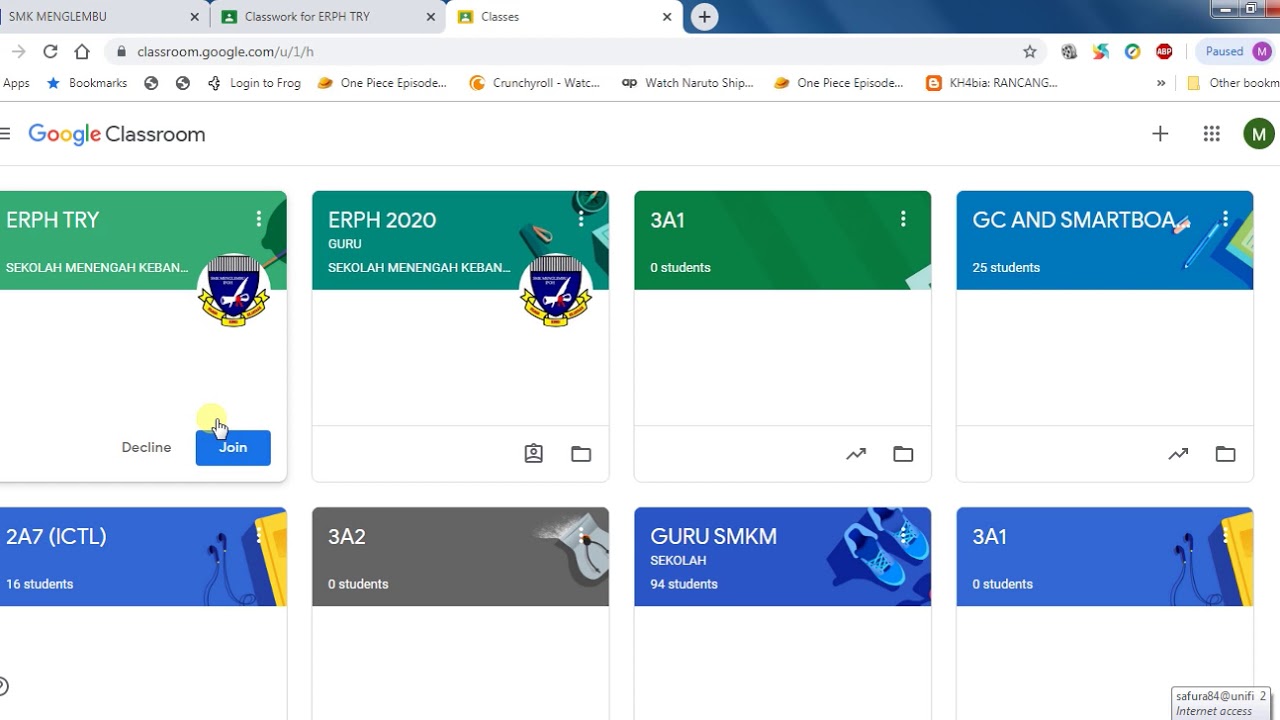 ERPH GOOGLECLASSROOM ( KAEDAH ASSIGNMENT)